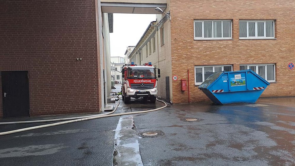 Storm "Lambert" leaves damage on the company premises